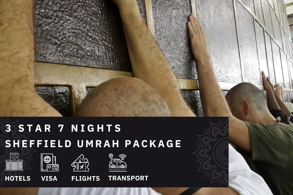 7 Nights 3 Star Sheffield Umrah Package